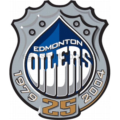 Edmonton Oilers T-shirts Iron On Transfers N154 - Click Image to Close